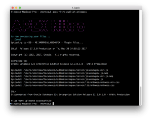 APEX Nitro command publish