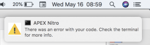 Nitro tip 11 dealing with error handling 2
