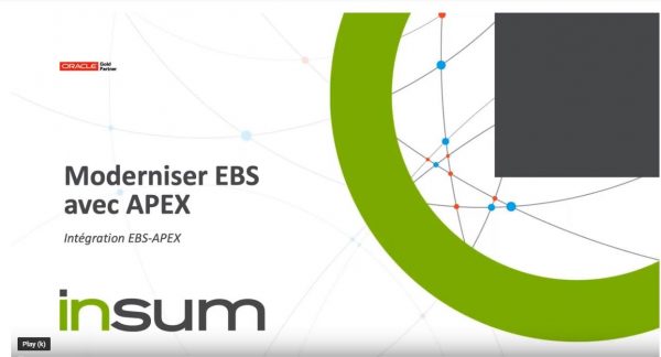 Moderniser EBS avec APEX