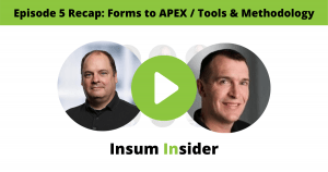 InsumInsider5 Forms To APEX Tools Methodology