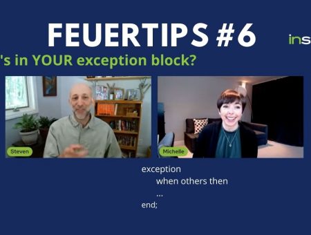 Feuertip #6: The exception section is for exceptions!