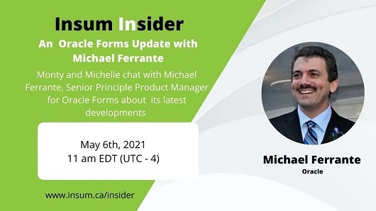Oracle Forms Update Michael Ferrante530