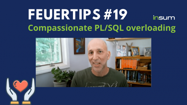 Feuertip #19: Compassionate programming with overloading