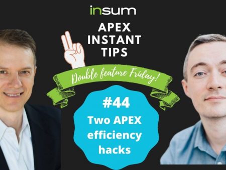 APEX Instant Tips #44: Two APEX efficiency hacks
