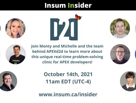 Insum Insider: APEXd2d