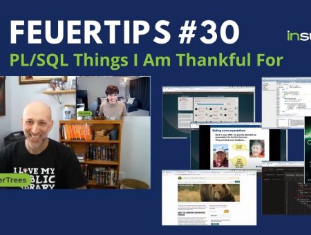 Feuertip #30: PL/SQL Things I am Thankful For
