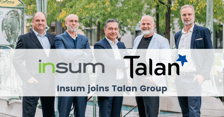 Insum has announced that it is joining Groupe Talan, a firm specializing in digital innovation and transformation.