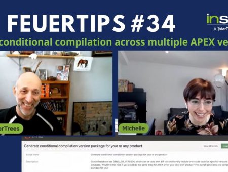 Feuertip #34: conditional compilation versioning for APEX! (and your product, too)