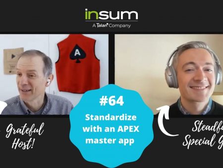APEX Instant Tips #64: Standardize your APEX apps with an APEX master app