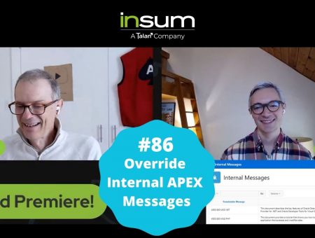 APEX Instant Tips #86: Override Internal APEX Messages