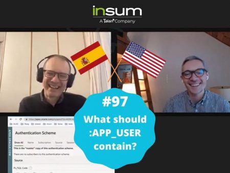 APEX Instant Tips #97: What should :APP_USER contain?