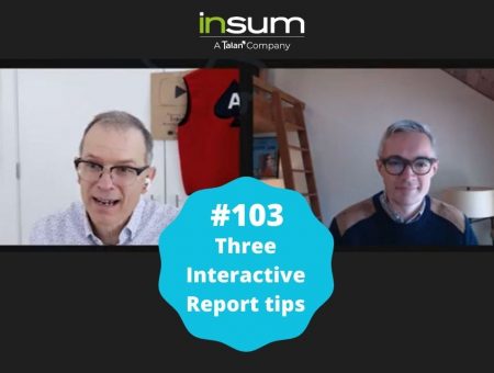 APEX Instant Tips #103: APEX Instant Tips #103: Three Interactive Report tips.